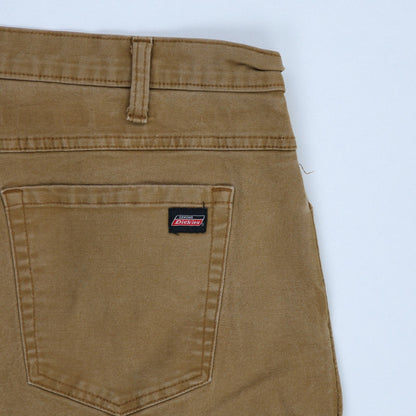 Dickies Brown Cotton Carpenter Shorts 36 Inch Waist 11 Inch Inseam Men's Size Large