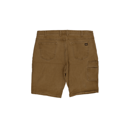 Dickies Brown Cotton Carpenter Shorts 36 Inch Waist 11 Inch Inseam Men's Size Large