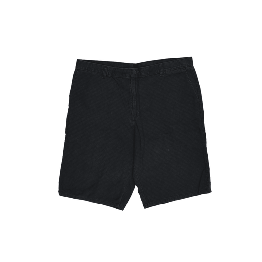 Dickies Black Workwear Shorts 36 Inch Waist 12 Inch Inseam 100 Percent Cotton Mens Clothing