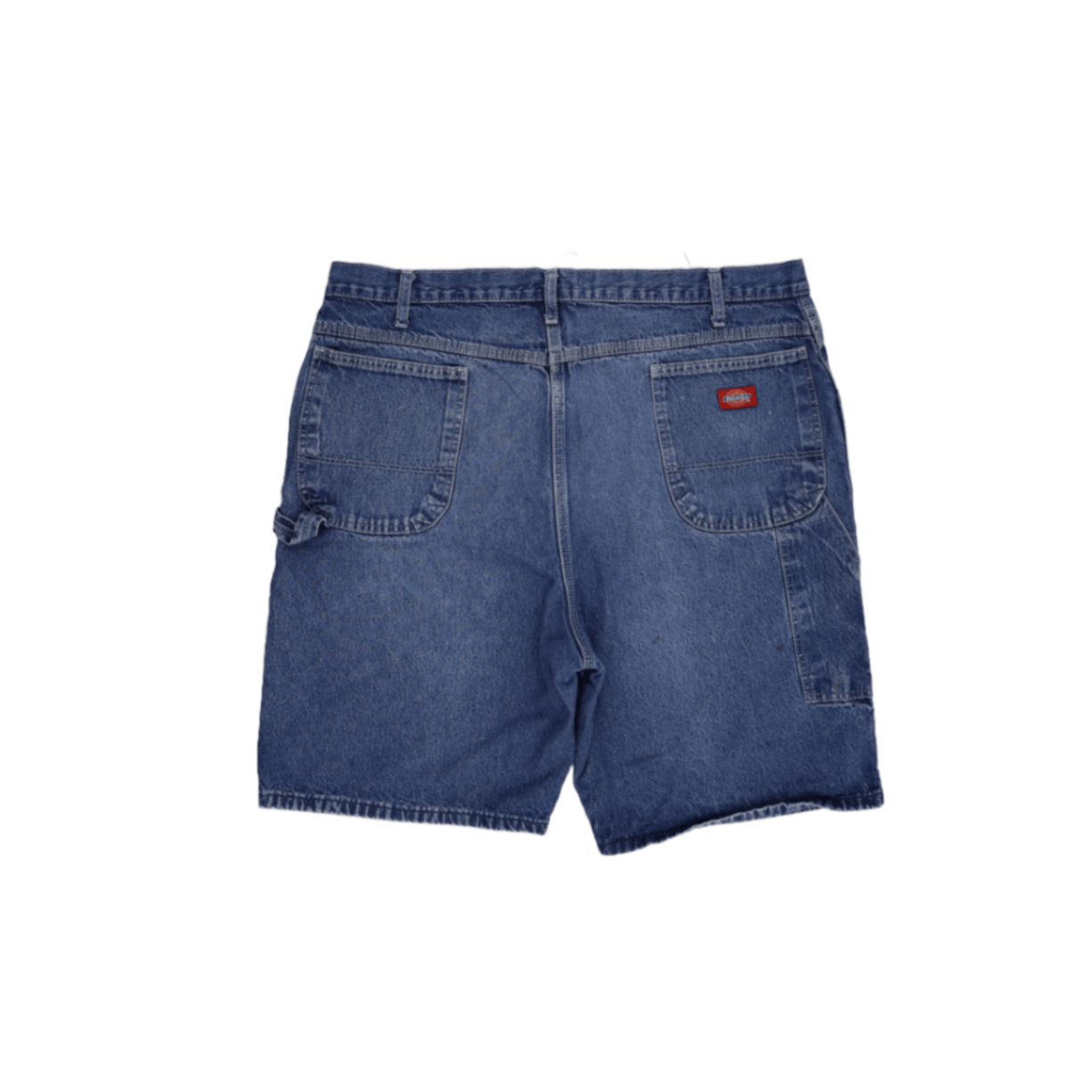 Dickies Vintage Blue Denim Work Shorts 36 Inseam 36 Waist Cotton