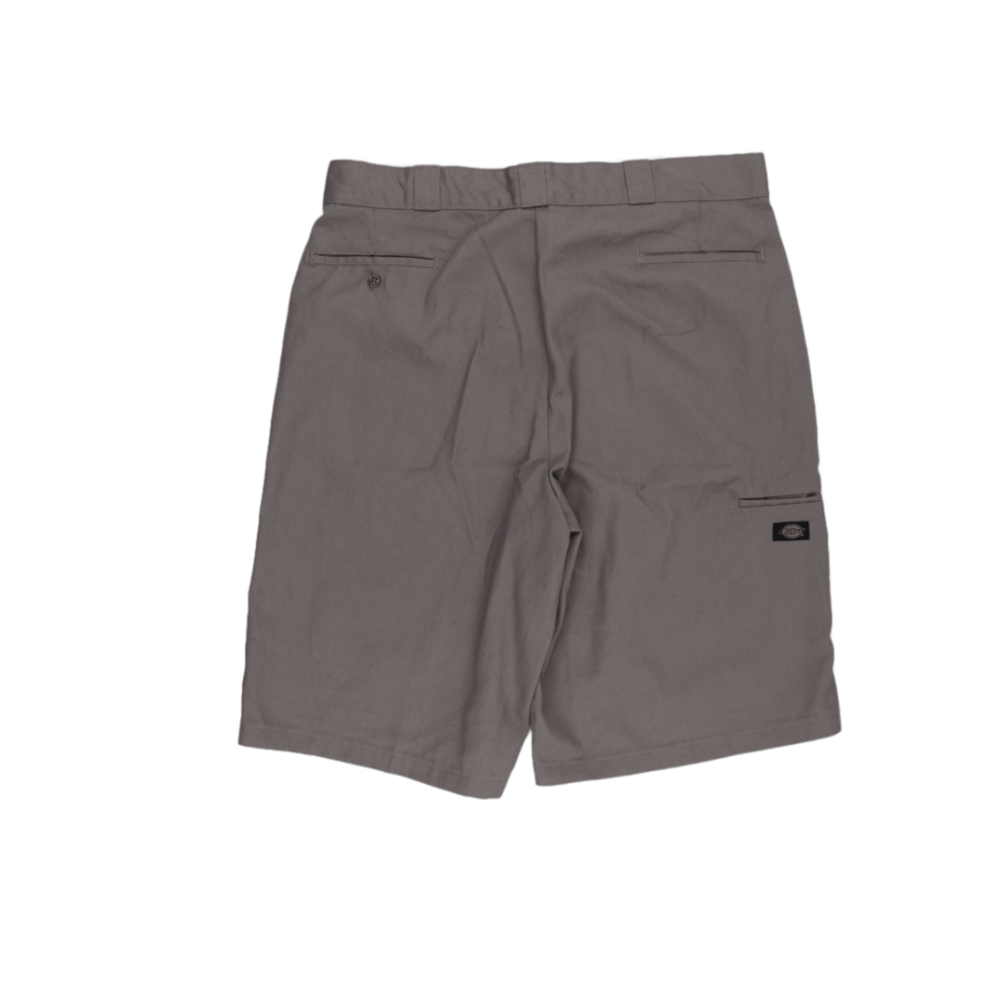 Dickies Loose Fit Grey Shorts 40 Waist 28 Inseam 65 Polyester 35 Cotton Casual Mens