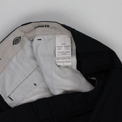 Dickies Black Work Shorts Size 40 65% Polyester 35% Cotton
