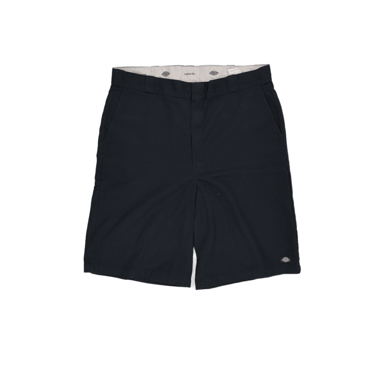 Dickies Black Work Shorts Size 40 65% Polyester 35% Cotton