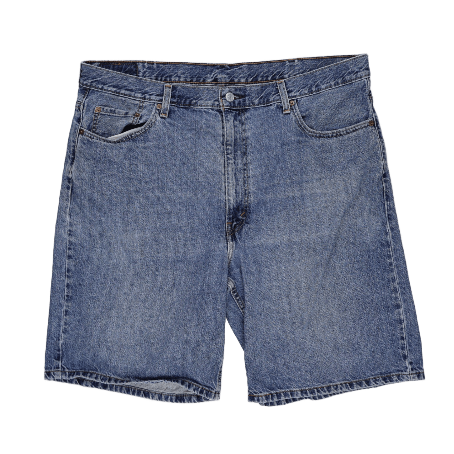 Levi's 550 Vintage Blue Denim Shorts W42 Cotton for Men