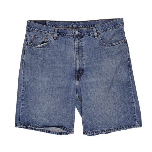 Levi's 550 Vintage Blue Denim Shorts W42 Cotton for Men