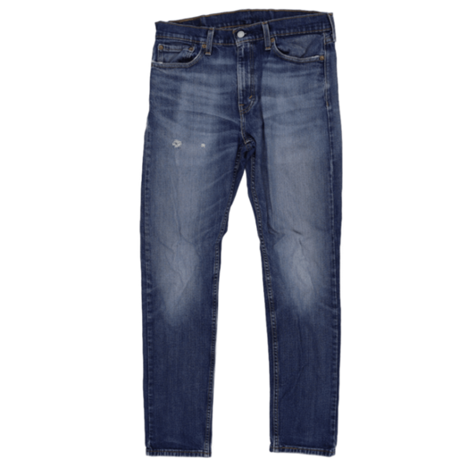 Levi's 510 Skinny Fit Men's Blue Stretch Jeans W32 L32 Cotton Blend