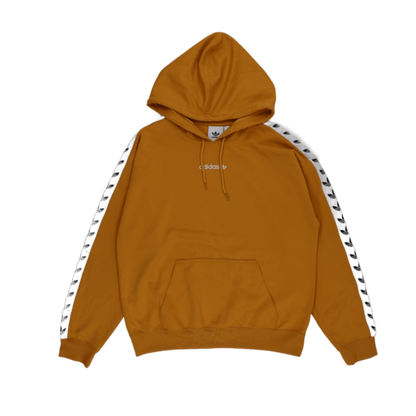 adidas Gold Mustard Hoodie Large Cotton Streetwear Hooded Sweatshirt