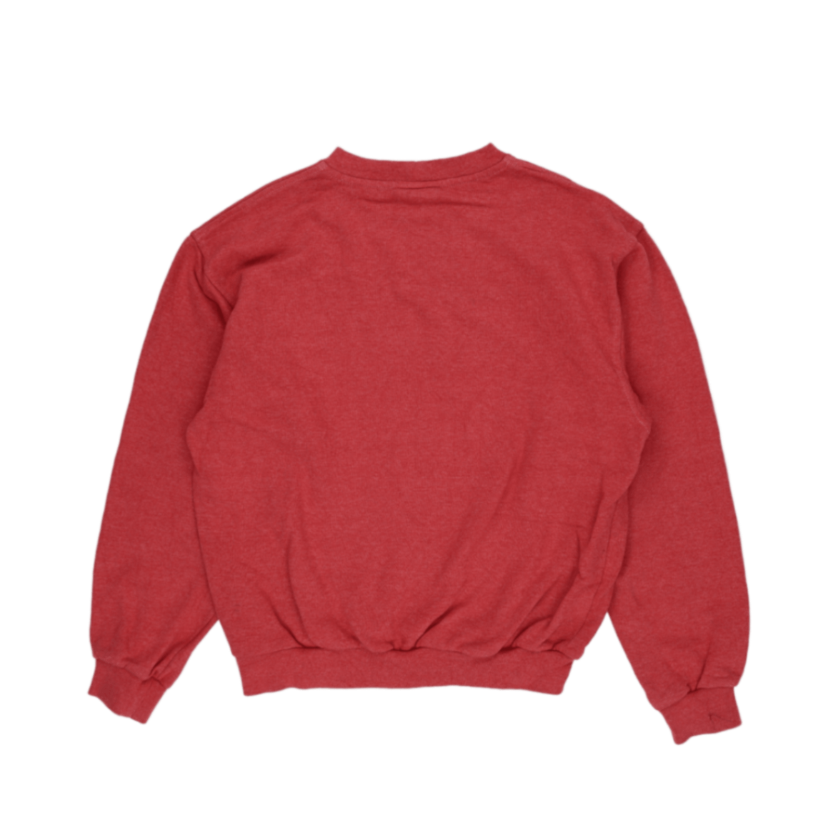 Sergio Tacchini Classic Sport Lab Red Crew Neck Sweatshirt Medium Cotton Blend Vintage Mens