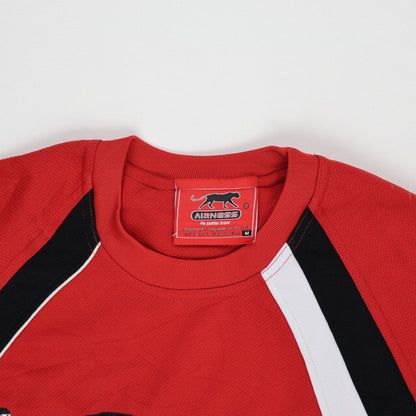 Airness Vintage Red Crew Neck Sweatshirt Men Size M Cotton Blend Athletic