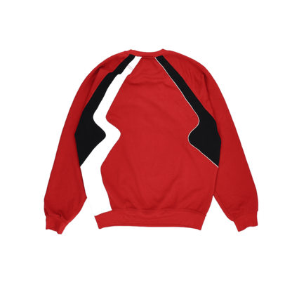 Airness Vintage Red Crew Neck Sweatshirt Men Size M Cotton Blend Athletic