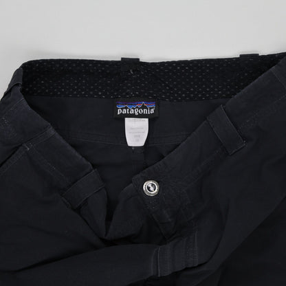 Patagonia Men's Black Nylon Outdoor Trousers Size 36 Inseam 32