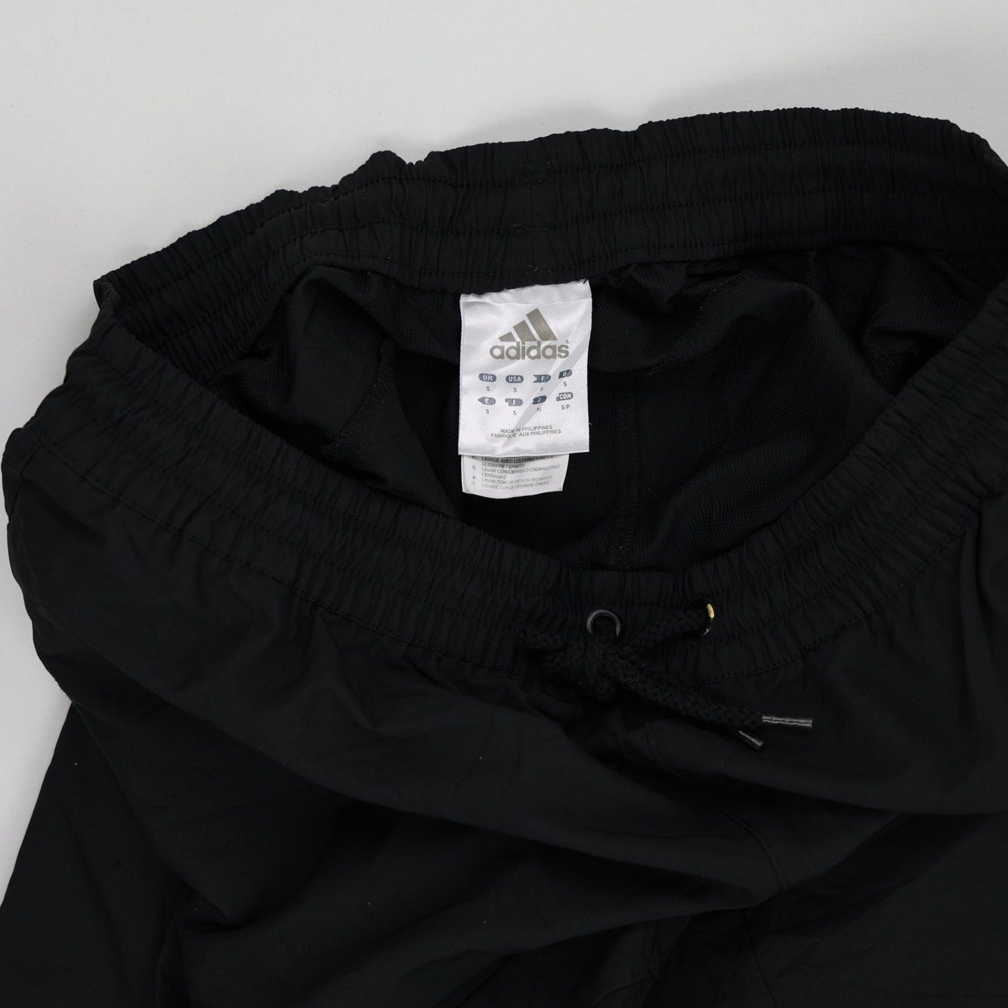 Adidas Black Men's Sports Trousers Size Large 41 Waist 78 Inseam Polyester
