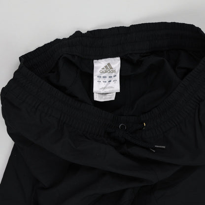 Adidas Black Men's Sports Trousers Size Large 41 Waist 78 Inseam Polyester