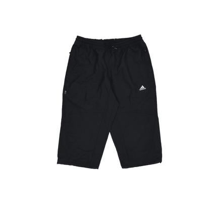 Adidas Black Men's Sports Trousers Size Large 41 Waist 78 Inseam Polyester