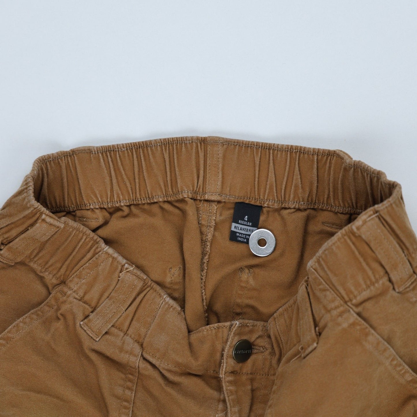 Carhartt Brown Utility Shorts Women's Size 4W 28in Inseam Cotton Vintage