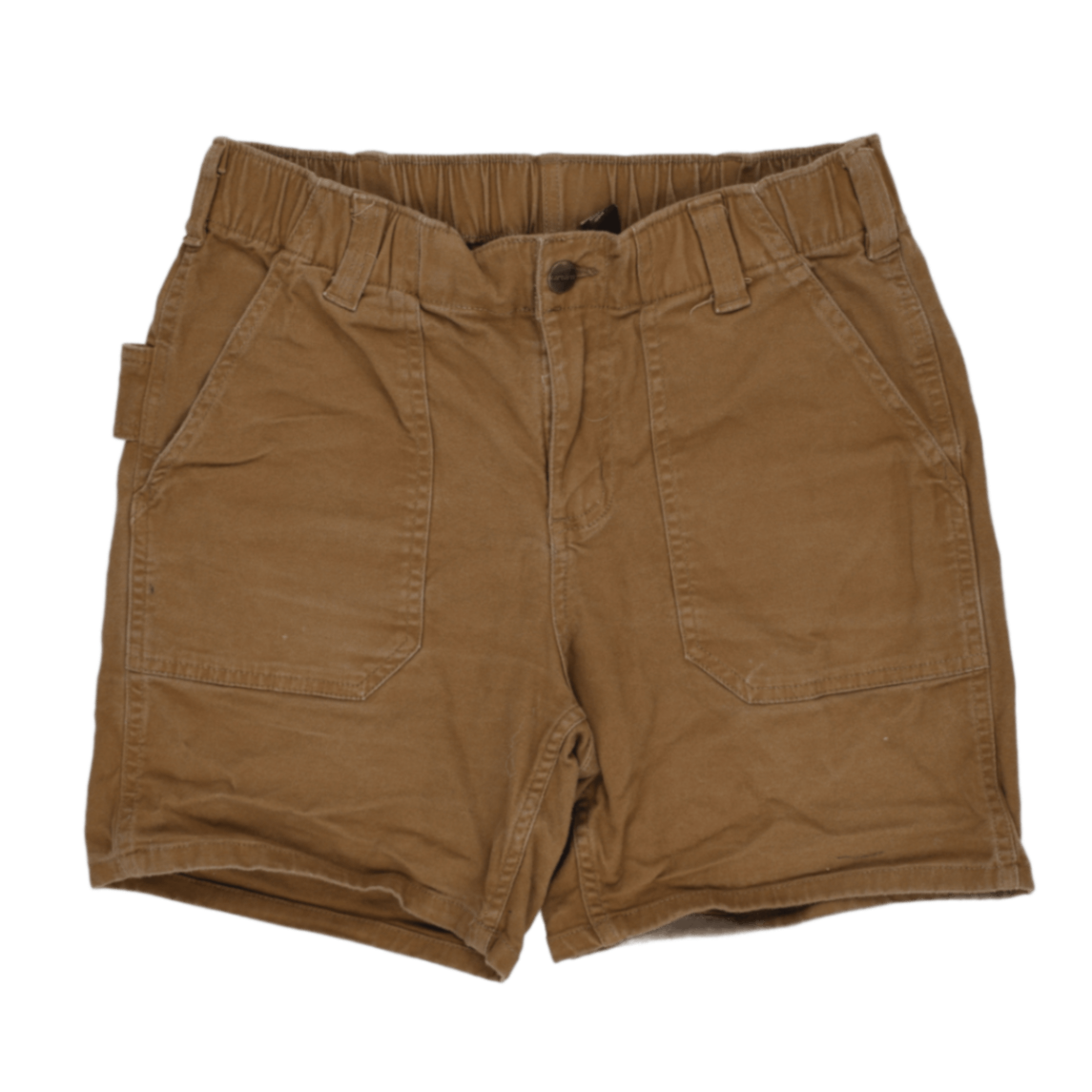 Carhartt Brown Utility Shorts Women's Size 4W 28in Inseam Cotton Vintage