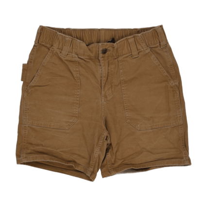 Carhartt Brown Utility Shorts Women's Size 4W 28in Inseam Cotton Vintage