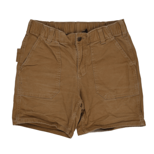 Carhartt Brown Utility Shorts Women's Size 4W 28in Inseam Cotton Vintage