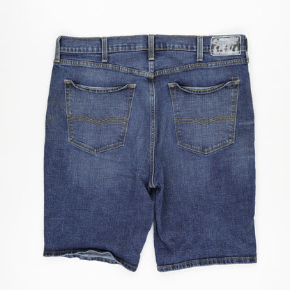 Enizen Denim Shorts Blue 36 Inch Waist 23cm Inseam 98 Percent Cotton 2 Percent Elastane Athletic Fit
