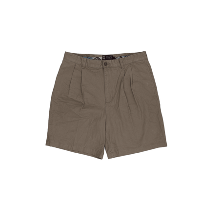 Chaps Beige Cotton Chino Shorts Size 34 Mens 9 Inch Inseam