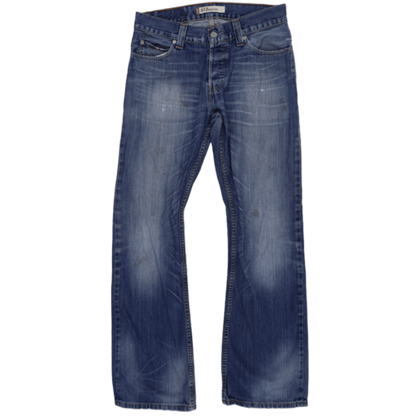 Levi's 512 Bootcut Blue Jeans 34W 32L Vintage Cotton