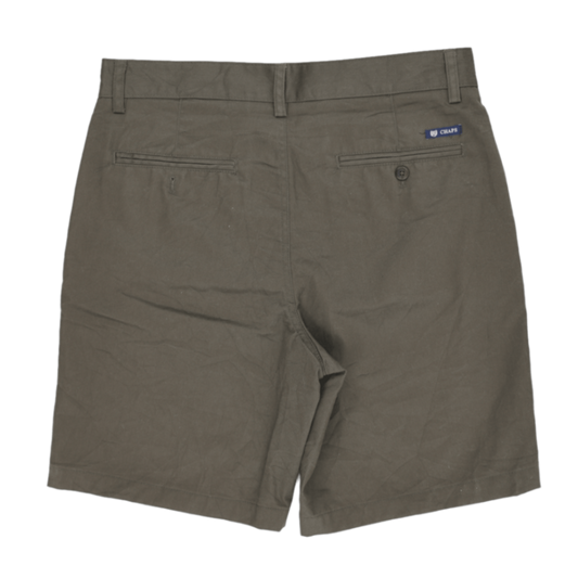 Chaps Olive Chino Shorts 32 Inseam 32 Waist Size 55 Cotton 45 Polyester