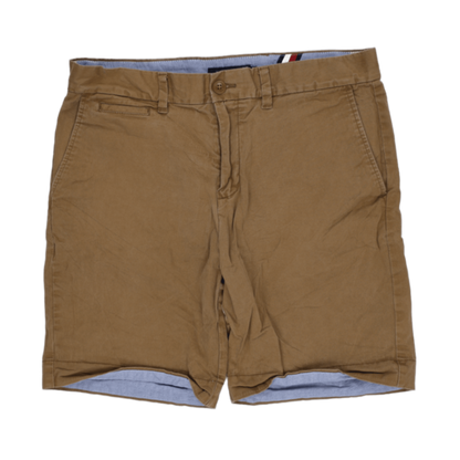 Tommy Hilfiger Men's Khaki Chino Shorts Size 32 Cotton