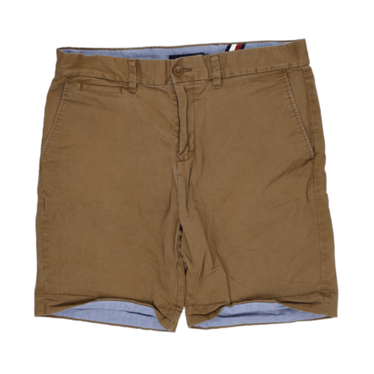 Tommy Hilfiger Men's Khaki Chino Shorts Size 32 Cotton