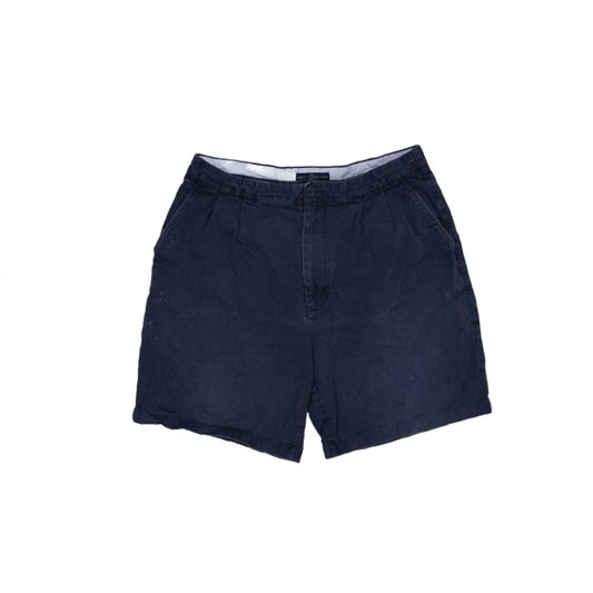 Tommy Hilfiger Navy Chino Shorts 34 Waist 21 cm Inseam 100 Cotton Mens