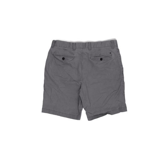Tommy Hilfiger Grey Cotton Chino Shorts Size 34 Large Mens 24cm Inseam