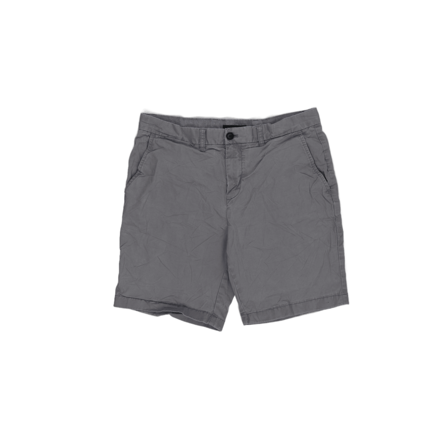 Tommy Hilfiger Grey Cotton Chino Shorts Size 34 Large Mens 24cm Inseam