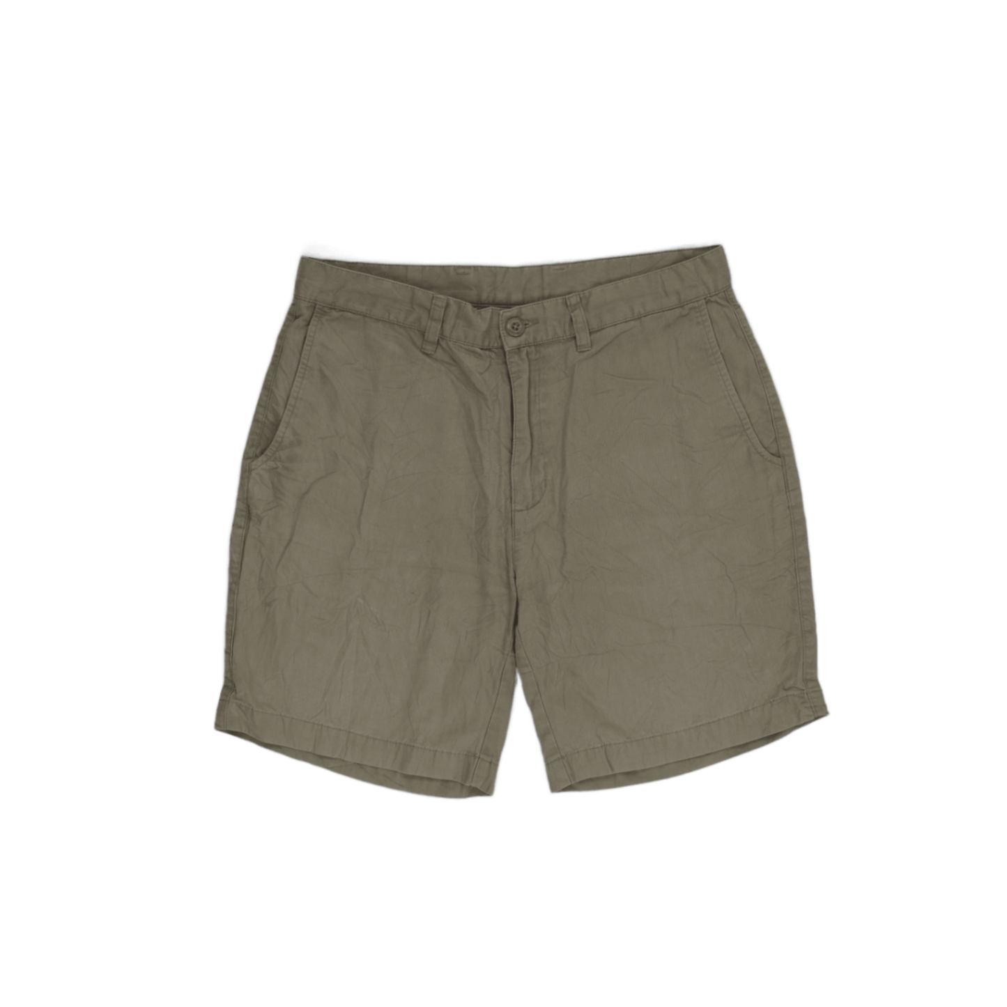 Patagonia Men's Casual Shorts 31 in Khaki Organic Cotton 8 in Inseam