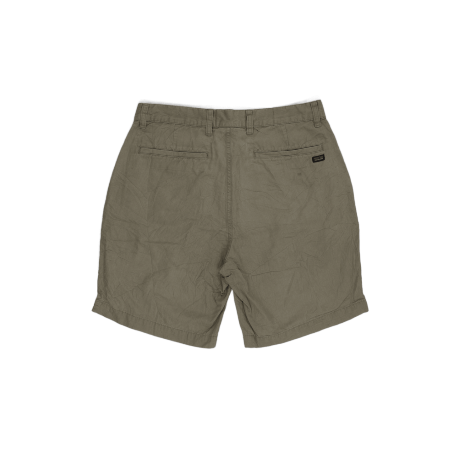 Patagonia Men's Casual Shorts 31 in Khaki Organic Cotton 8 in Inseam