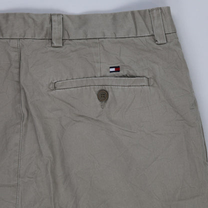 Tommy Hilfiger Beige Chino Shorts 36 Inches Cotton Mens