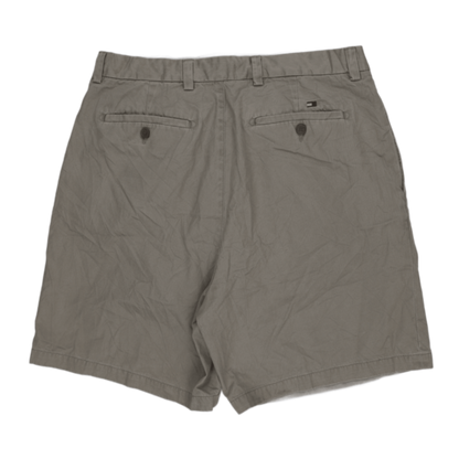 Tommy Hilfiger Beige Chino Shorts 36 Inches Cotton Mens