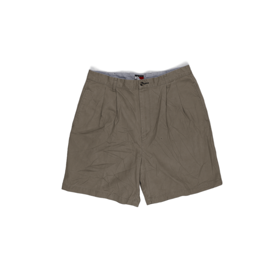 Tommy Hilfiger Men's Beige Chino Shorts Size 36 Cotton Vintage