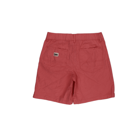 Lee Womens Coral Cotton Casual Shorts UK Size 14 11.5 Inch Inseam