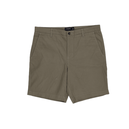 Chaps Khaki Shorts Size 36 Cotton Blend Classic Style 22 cm Inseam