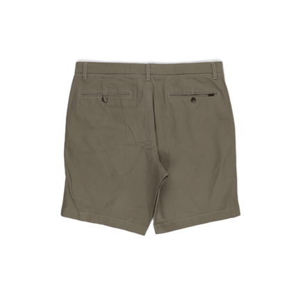 Chaps Khaki Shorts Size 36 Cotton Blend Classic Style 22 cm Inseam