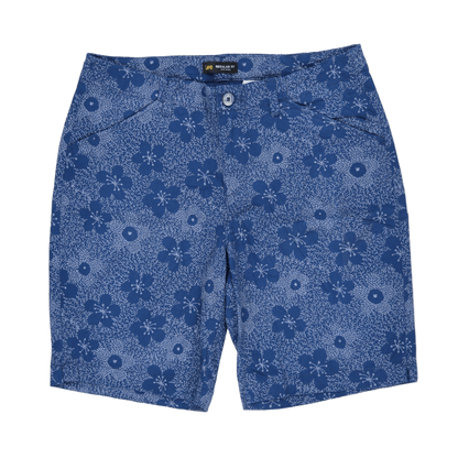 Lee Regular Fit Blue Floral Print Shorts W34 Cotton Casual