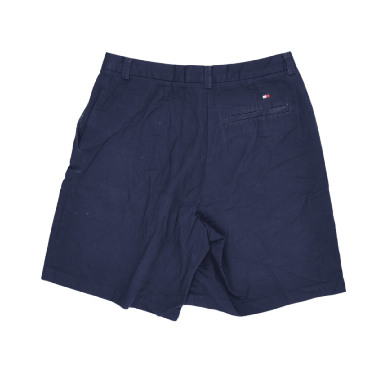 Tommy Hilfiger Chino Shorts Navy 36 Inch 100 Percent Cotton Men's Clothing
