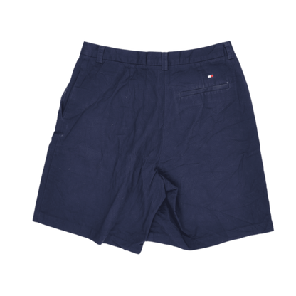 Tommy Hilfiger Chino Shorts Navy 36 Inch 100 Percent Cotton Men's Clothing