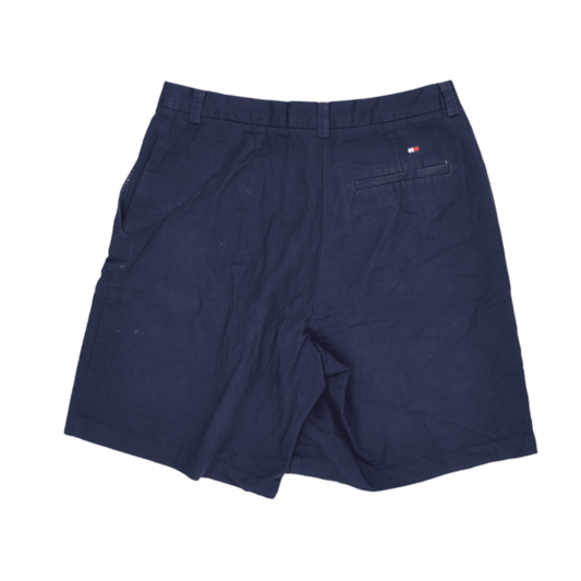 Tommy Hilfiger Chino Shorts Navy 36 Inch 100 Percent Cotton Men's Clothing