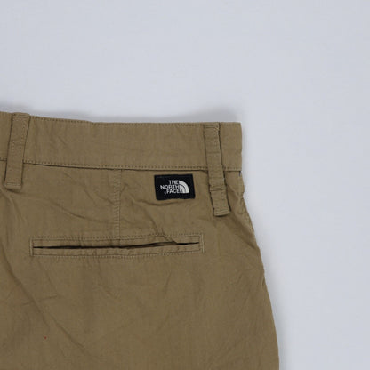 The North Face Men's Outdoor Casual Shorts Khaki Size 30 Polyester Blend