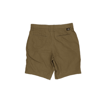 The North Face Men's Outdoor Casual Shorts Khaki Size 30 Polyester Blend