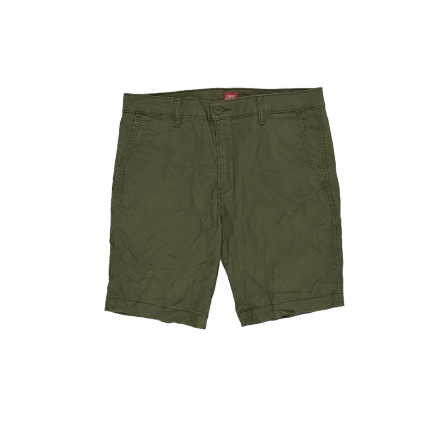 Levi's XX Chino Shorts Olive Green Size 34 Cotton