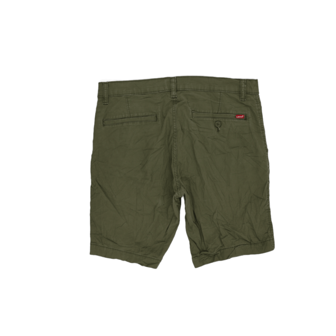 Levi's XX Chino Shorts Olive Green Size 34 Cotton