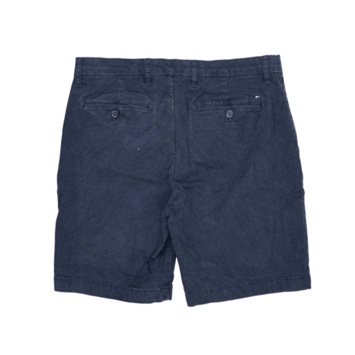 Tommy Hilfiger Men's Navy Blue Chino Shorts 32 in Cotton
