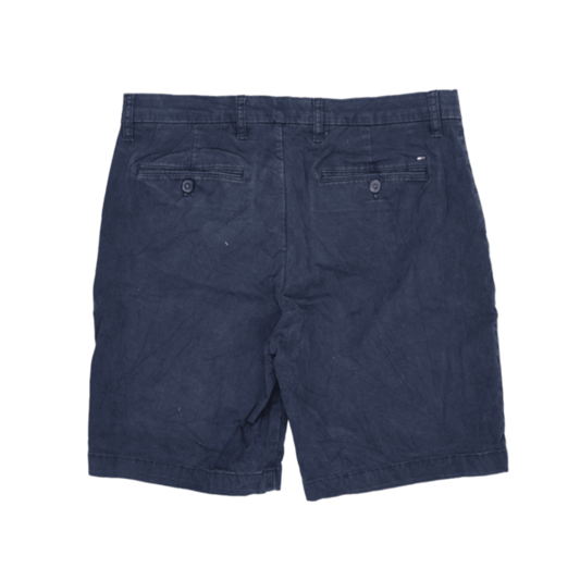 Tommy Hilfiger Men's Navy Blue Chino Shorts 32 in Cotton