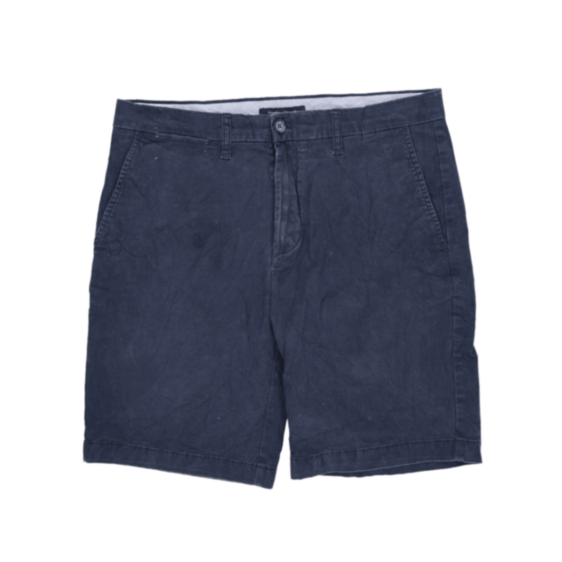 Tommy Hilfiger Men's Navy Blue Chino Shorts 32 in Cotton